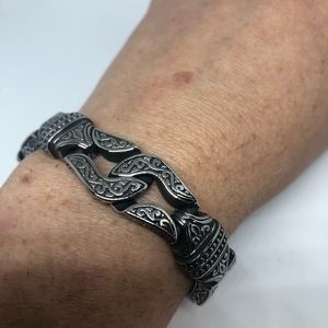 Gothic Vintage Stainless Steel Men’s Bracelet